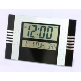 Wall Clock DS-5850 μαύρο